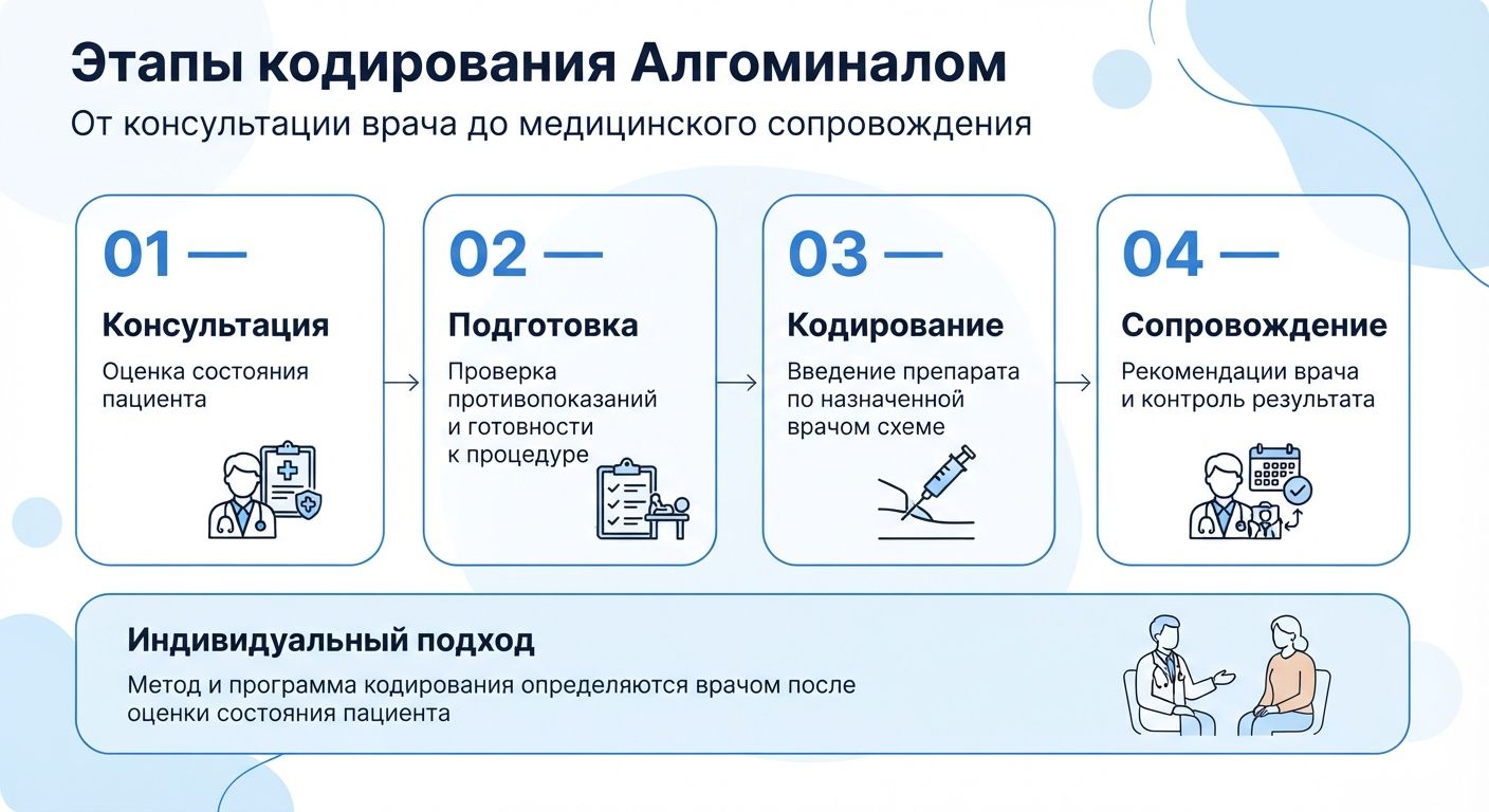 Кодирование препаратом «Алгоминал» в Приморско-Ахтарске инфографика
